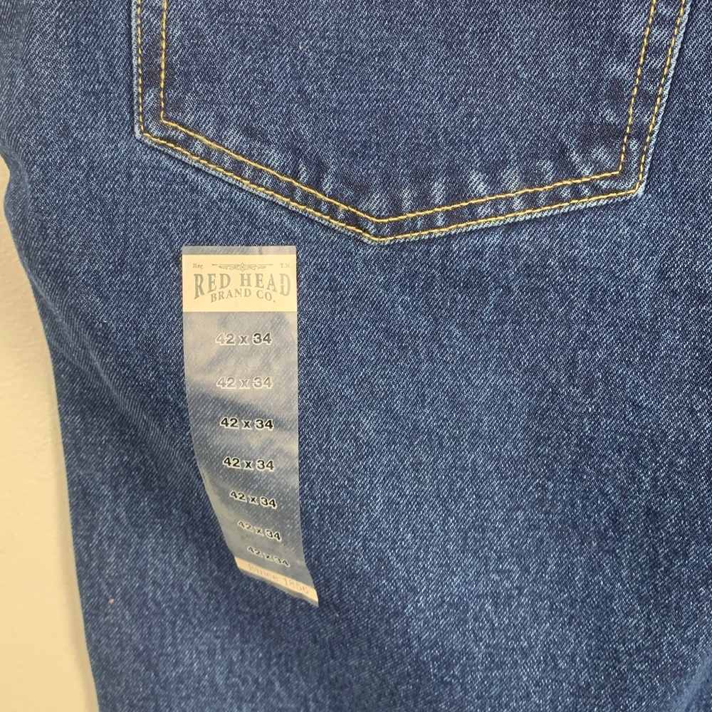 Red Head Brand Classic Fit Denim Jeans NEW! - Picture 10 of 11